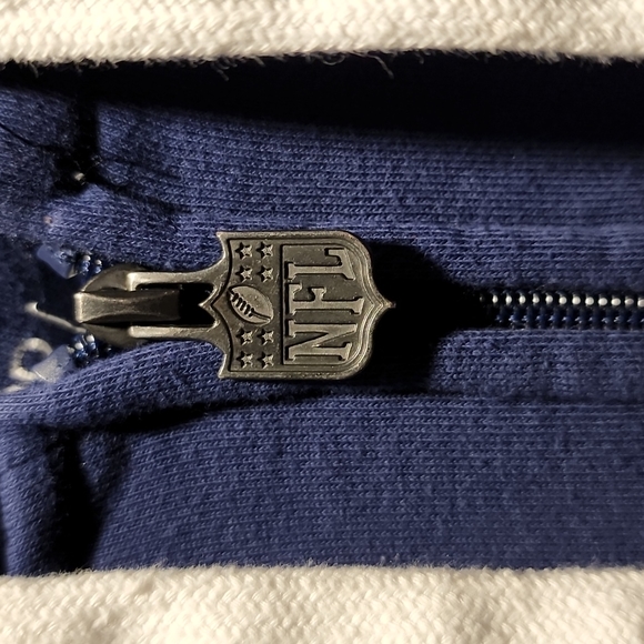 New Engalnd Patriots NFL Fanatics Zip Up Hoodie Hooded Sweatshirt Men's Large L - Picture 4 of 8